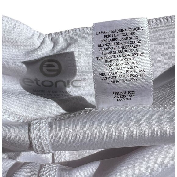 Etonic SPORT Tennis Golf Women Size XL The Every Day Hybrid Skort Wht Polyester - Picture 5 of 16